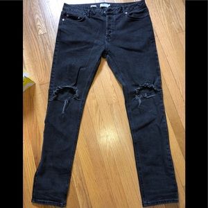 Topman Stretch Skinny Jeans